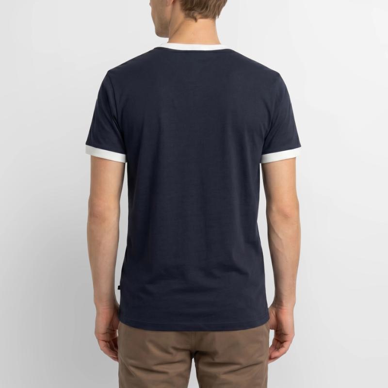 Genetic Code Nerd v1 Männer Kontrast-T-Shirt