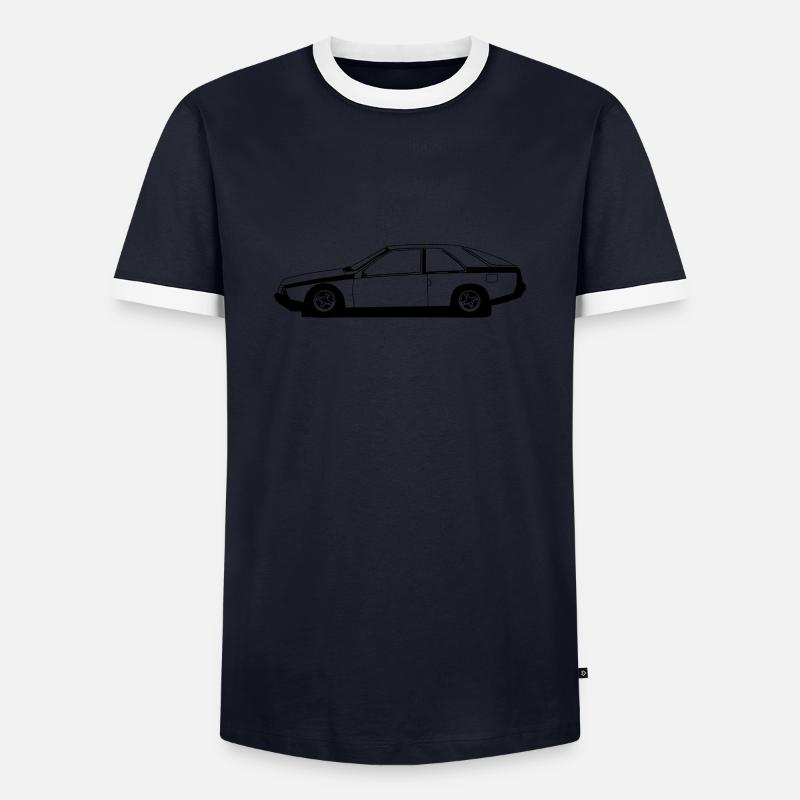 FUEGO TC2000 - Men's Ringer Shirt - navy/white 