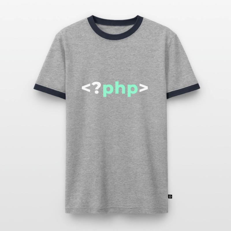 PHP Programmer Software Developer Shirt Men's Ringer Shirt