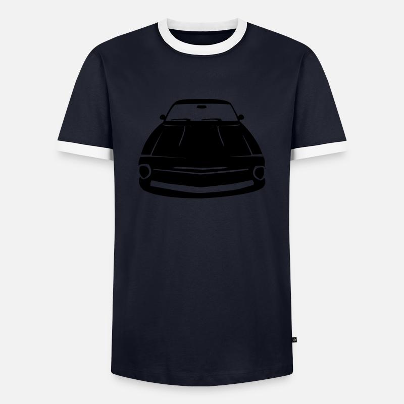 auto - Men's Ringer Shirt - navy/white 