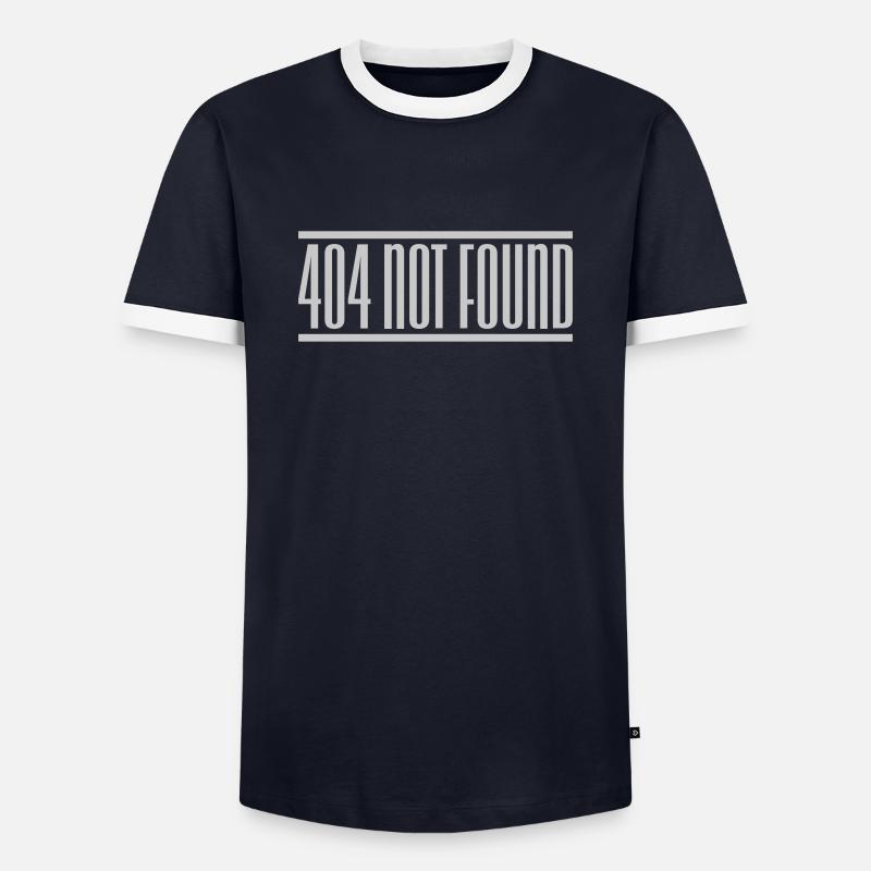 Message 404 not found - Men's Ringer Shirt - navy/white