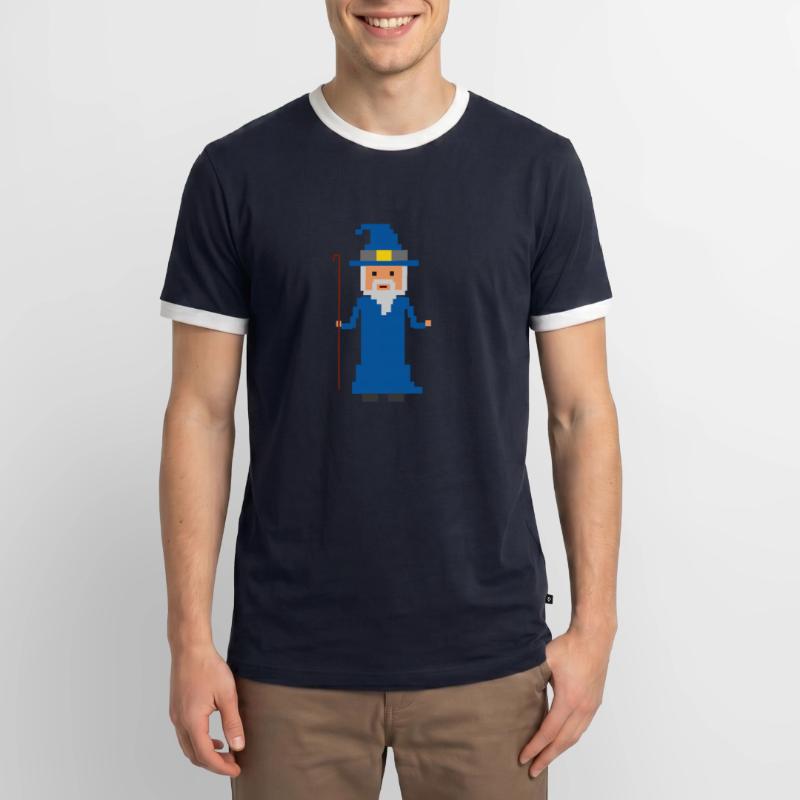 Developer Open Sourcerer Funny gift idea Men's Ringer Shirt