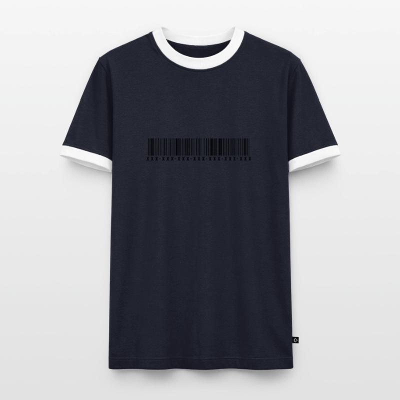 Barcode - Barcode - Strips - Codes Men's Ringer Shirt