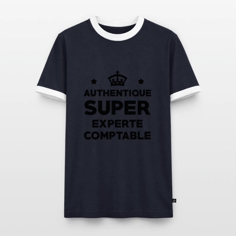 Expert Comptable / Comptabilité / Comptable / T-shirt contrasté Homme
