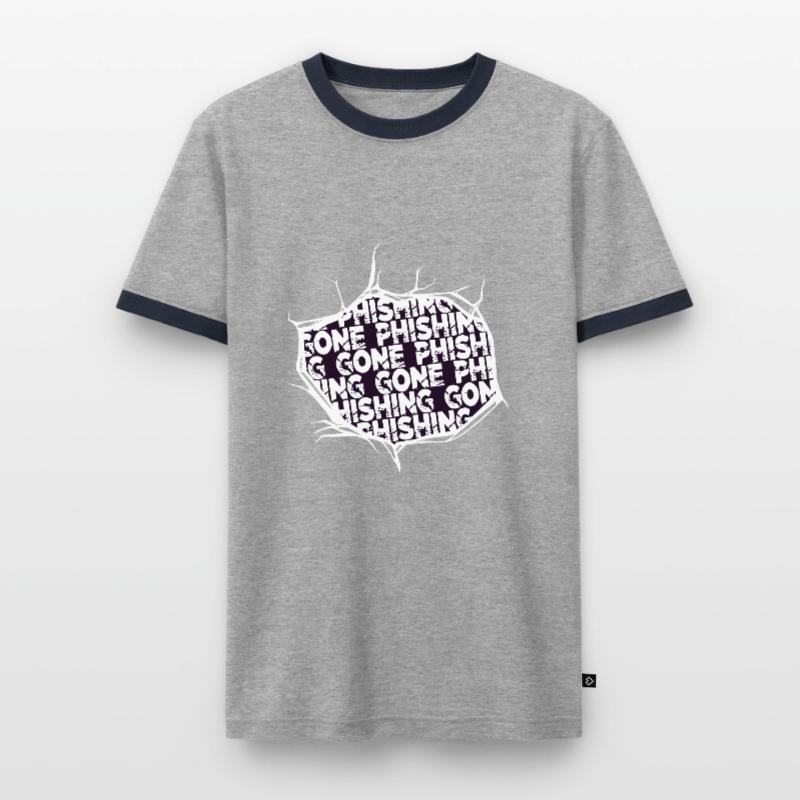 ordinateur présent idée blagues piratage codage hacker T-shirt contrasté Homme