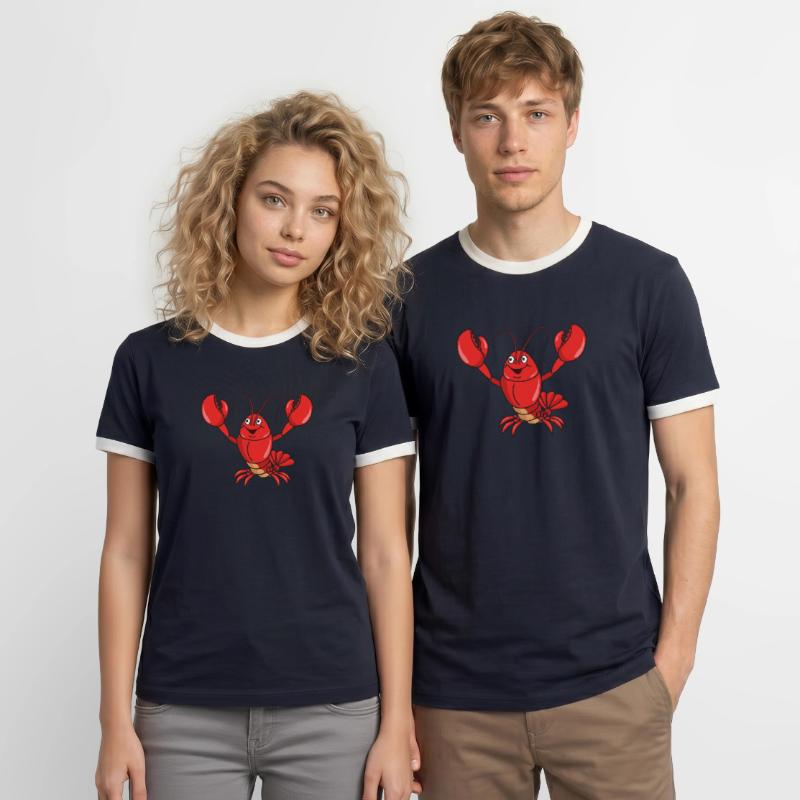 lobster Men's Ringer Shirt