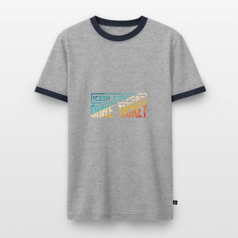 Systemadministrator Admin Itler Programmierer Gesc Männer Kontrast-T-Shirt