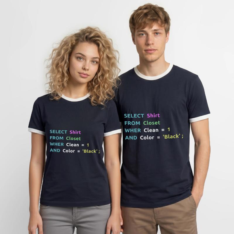 Nerd Computer Computerarbeit Coder Geschenkidee Männer Kontrast-T-Shirt