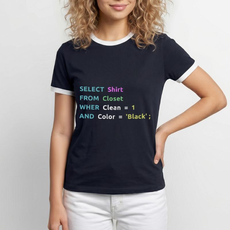 Nerd Computer Computerarbeit Coder Geschenkidee Männer Kontrast-T-Shirt