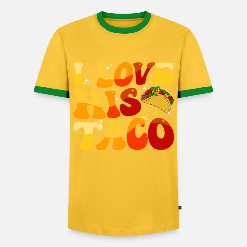 Cinco de Mayo - Men's Ringer Shirt - yellow/green 