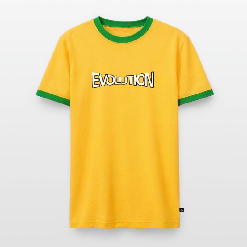 Revendication d’évolution T-shirt contrasté Homme