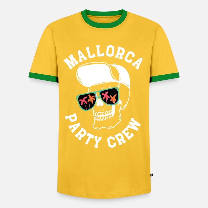 It's escalating anyway! - Men's Ringer Shirt - yellow/green 