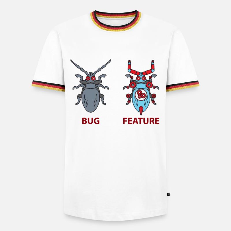 Programmierer Witz - Männer Kontrast-T-Shirt - Weiß/Dreifarbig