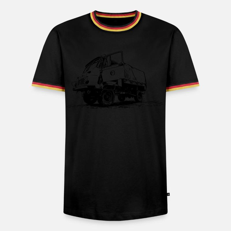 Robur LO 2002 A - Men's Ringer Shirt - white/tricolour