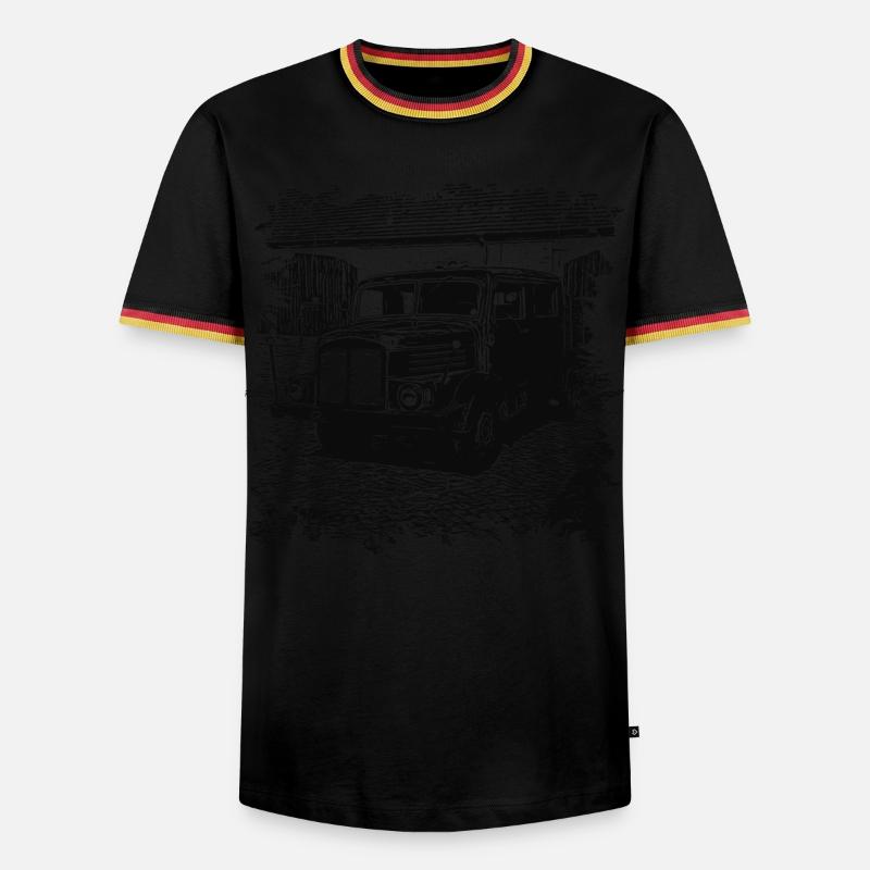 IFA S4000-1 - Men's Ringer Shirt - white/tricolour