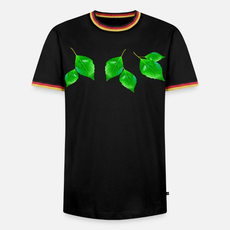 BIRCH || - Men's Ringer Shirt - white/tricolour