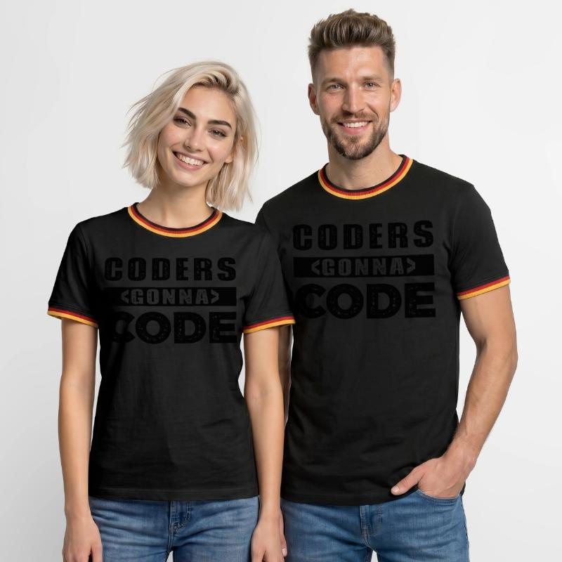Coders going to Code Men's Ringer Shirt