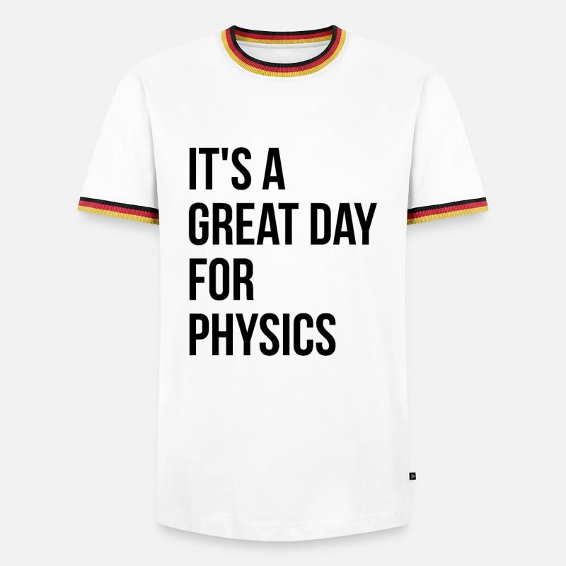 Physics - Men's Ringer Shirt - white/tricolour