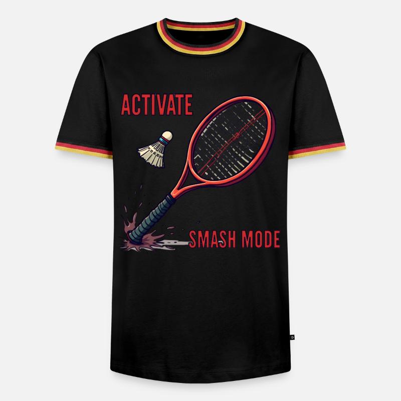 Activate Smash Mode - Men's Ringer Shirt - black/tricolour