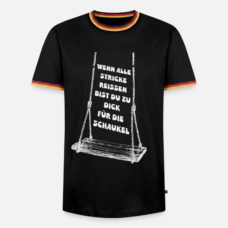 When all else fails - Men's Ringer Shirt - black/tricolour