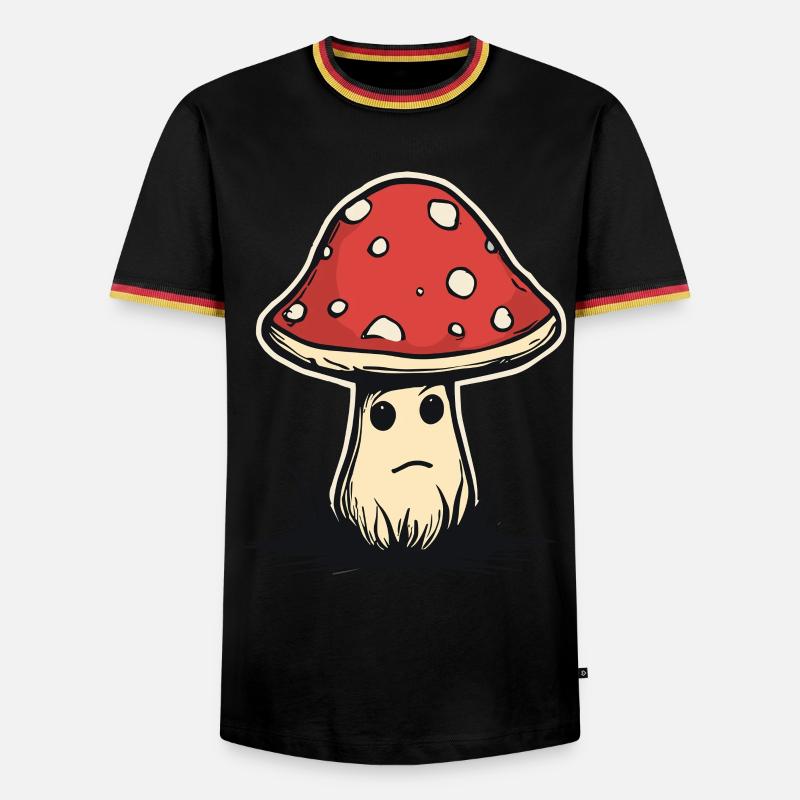 Sweet toadstool - Men's Ringer Shirt - black/tricolour