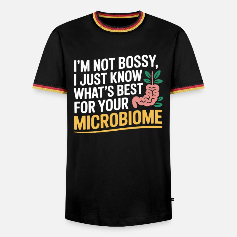 Professional Dietitian Microbiome Expert  - Men's Ringer Shirt - black/tricolour
