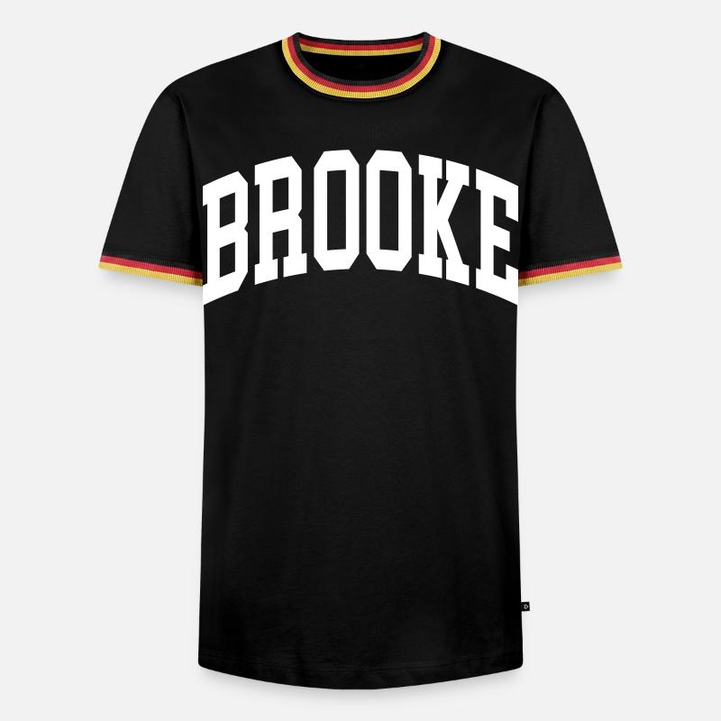 Brooke - Men's Ringer Shirt - black/tricolour