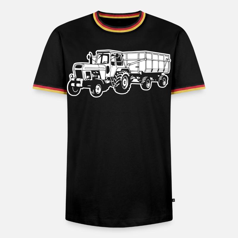ZT300 with HW80 (Difference Image) - Men's Ringer Shirt - black/tricolour