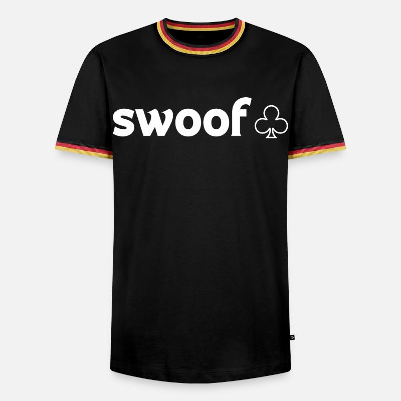Leider fehlt das Designbild - Männer Kontrast-T-Shirt - Schwarz/Dreifarbig