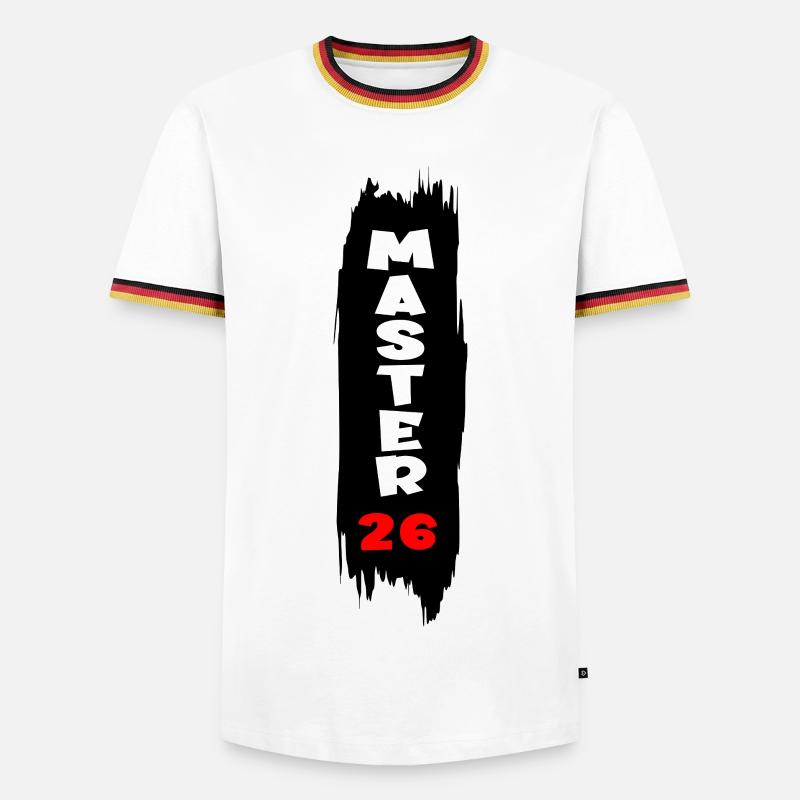Master 2026 - Men's Ringer Shirt - white/tricolour