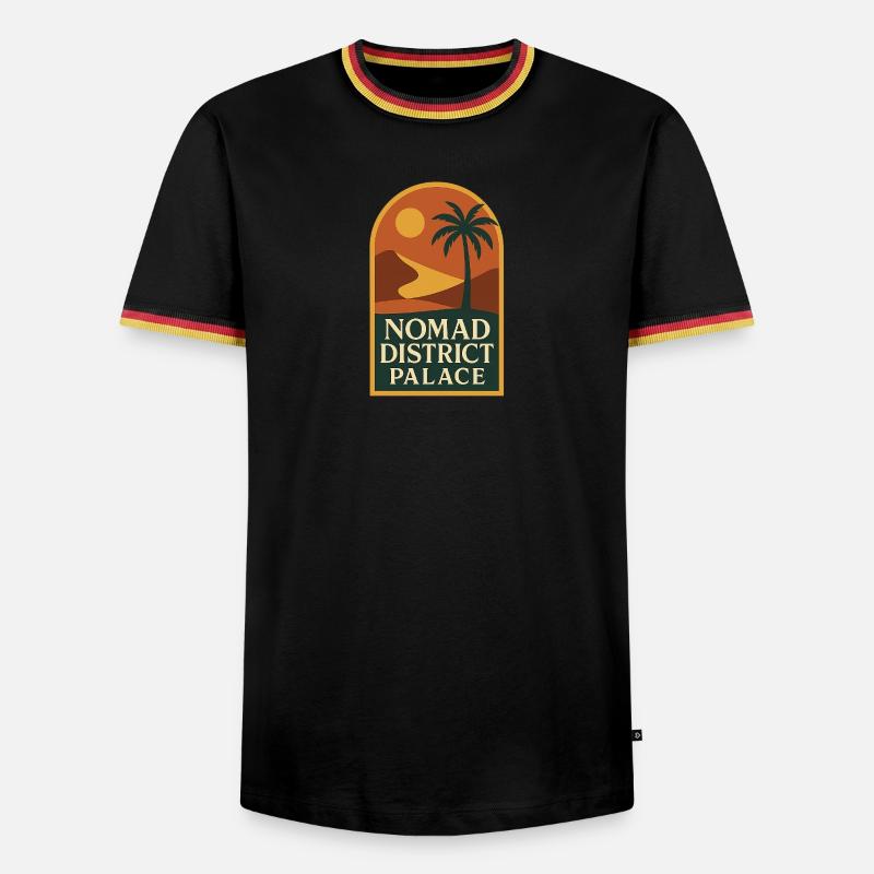 NPD005 - Men's Ringer Shirt - white/tricolour