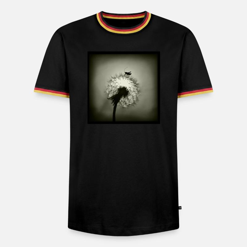 Tiny Planet - Men's Ringer Shirt - white/tricolour