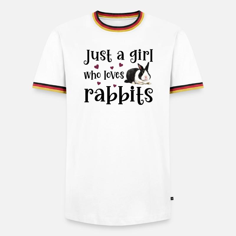 Rabbit Rabbit - Men's Ringer Shirt - white/tricolour