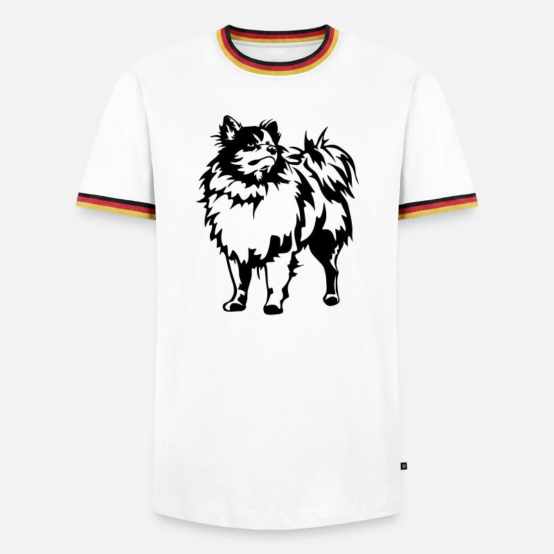 Sharp - Men's Ringer Shirt - white/tricolour