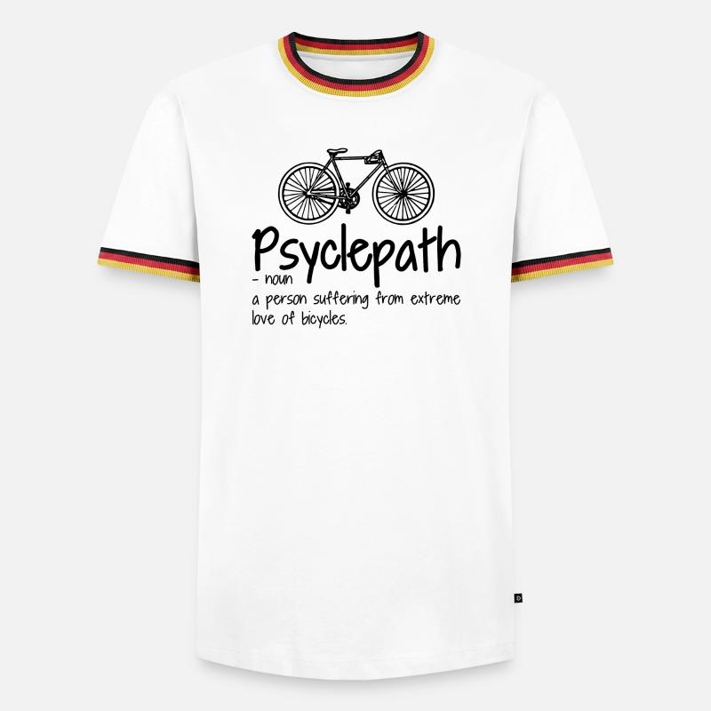 Awaiting design input - Men's Ringer Shirt - white/tricolour