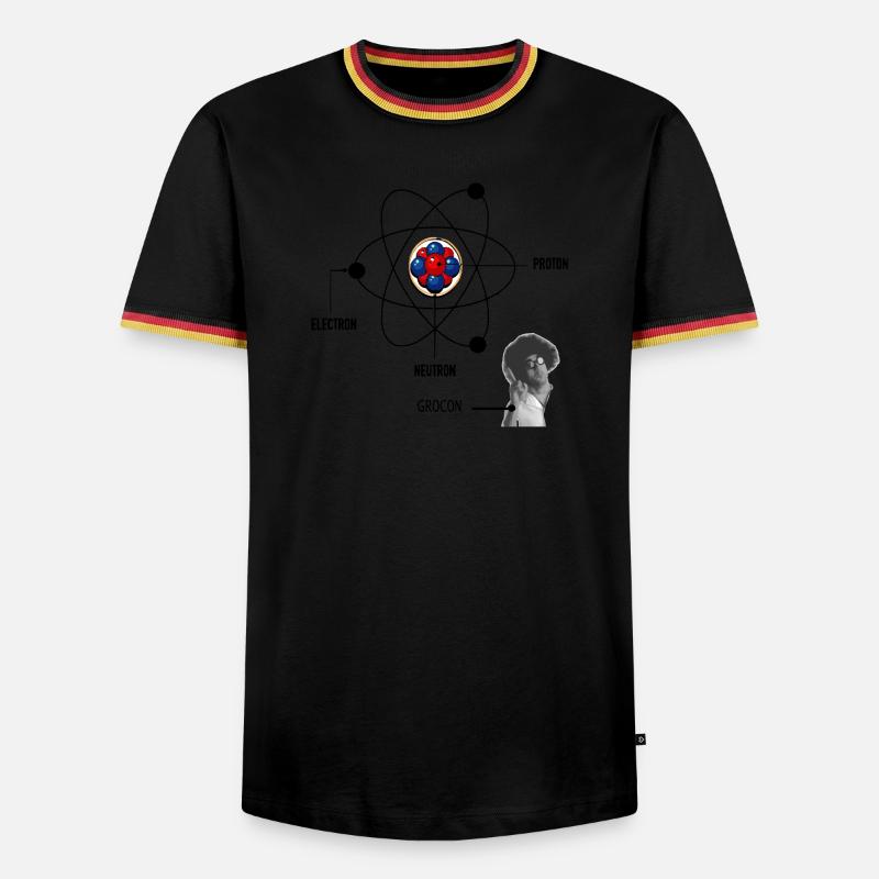 Physics - Men's Ringer Shirt - white/tricolour