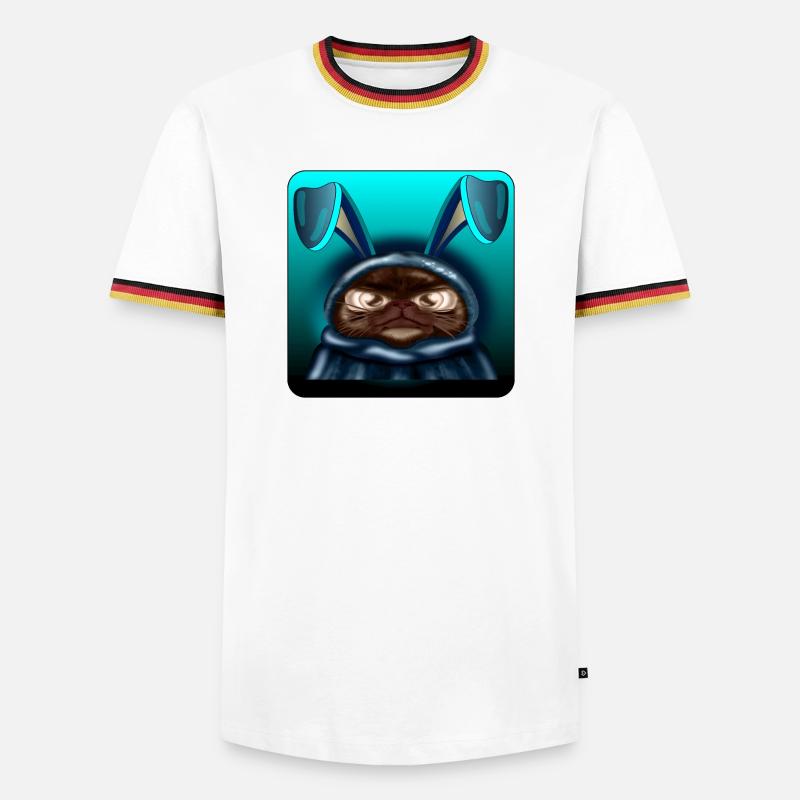 Cats Easter - Men's Ringer Shirt - white/tricolour