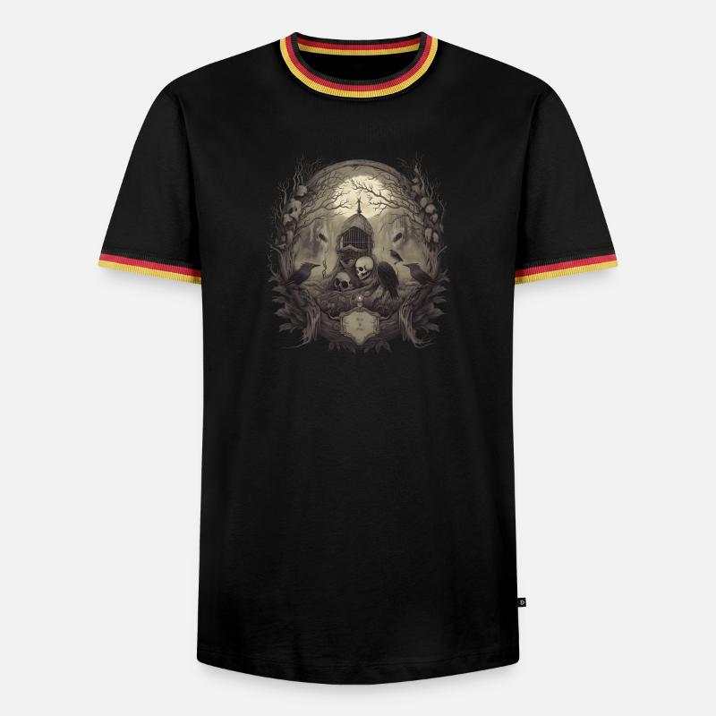 Gothic - Men's Ringer Shirt - black/tricolour