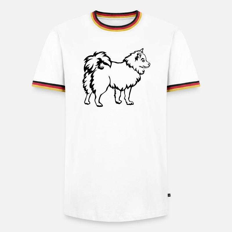 Sharp - Men's Ringer Shirt - white/tricolour