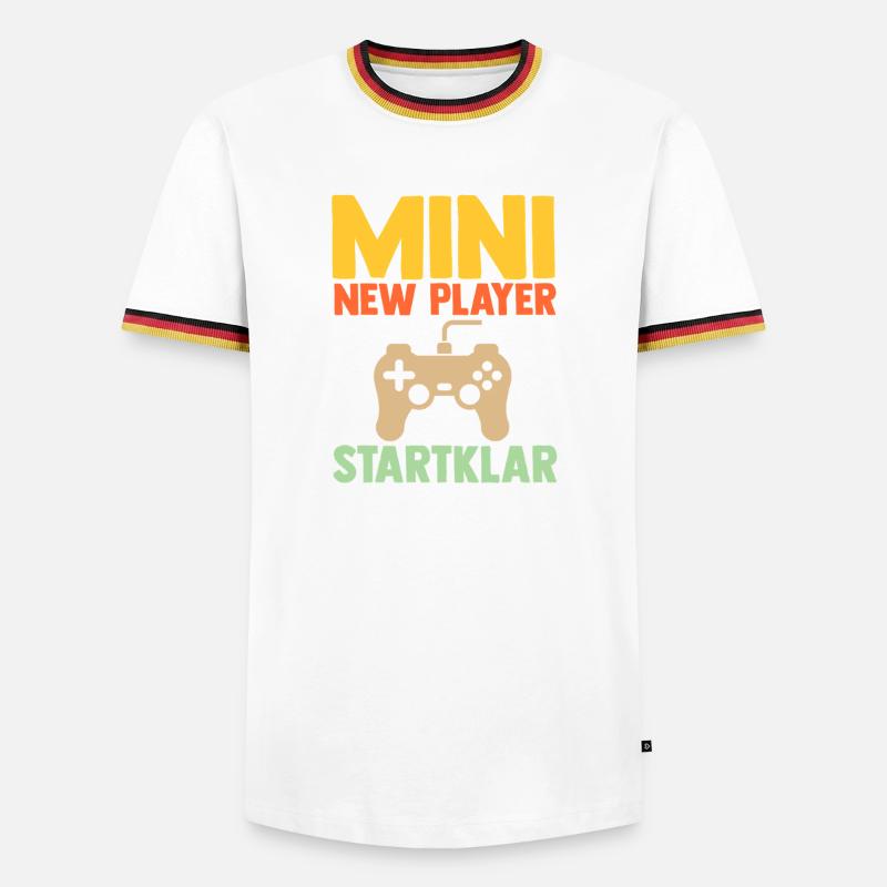 Geschäftsleitung Mutter Team Mama - Männer Kontrast-T-Shirt - Weiß/Dreifarbig