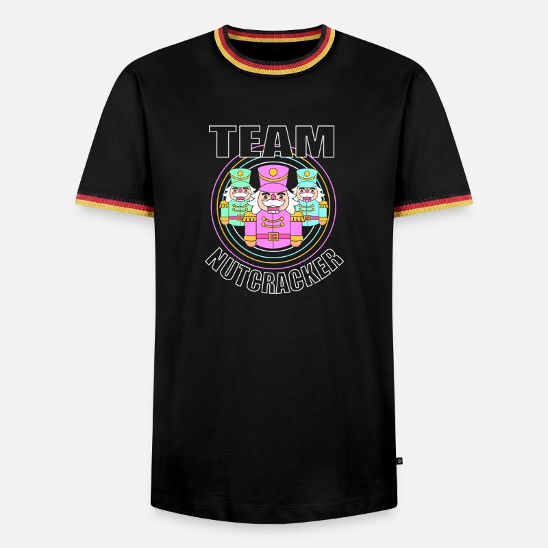 Nutcracker Christmas - Men's Ringer Shirt - black/tricolour
