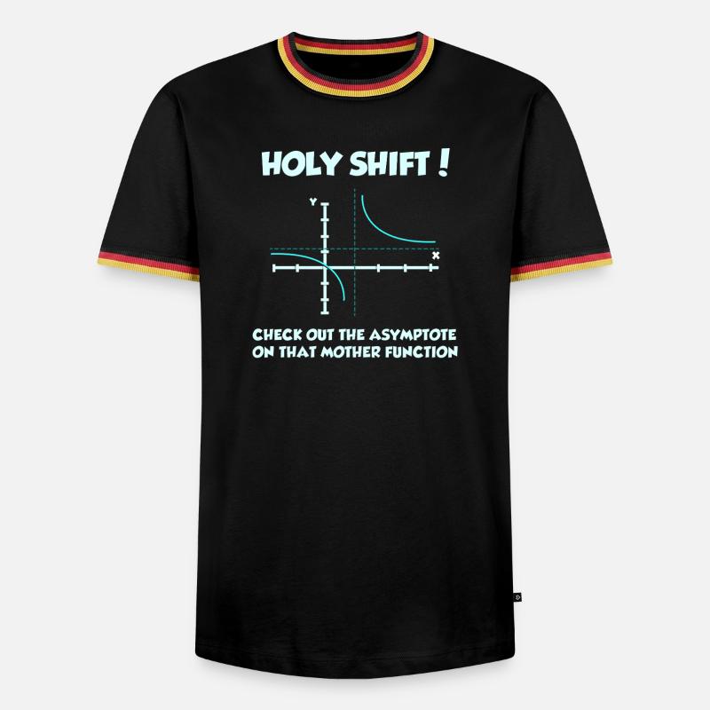 Math Math Math Teacher Mathematician - Men's Ringer Shirt - black/tricolour