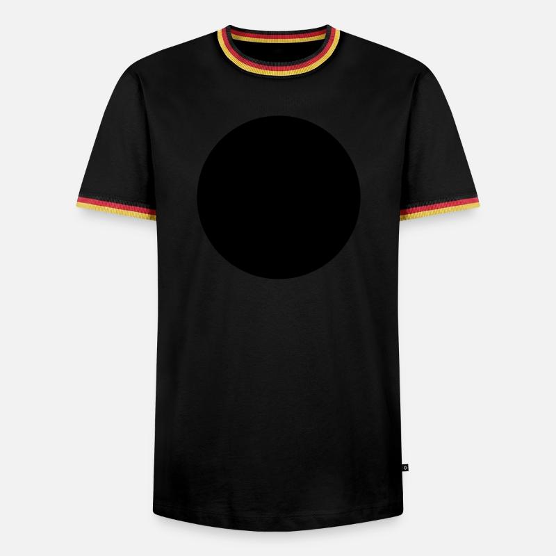 Circle - Men's Ringer Shirt - white/tricolour