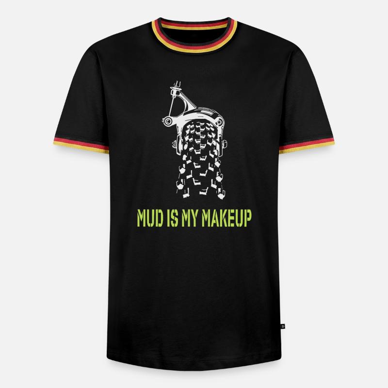 Mud is my Makeup - Men's Ringer Shirt - black/tricolour