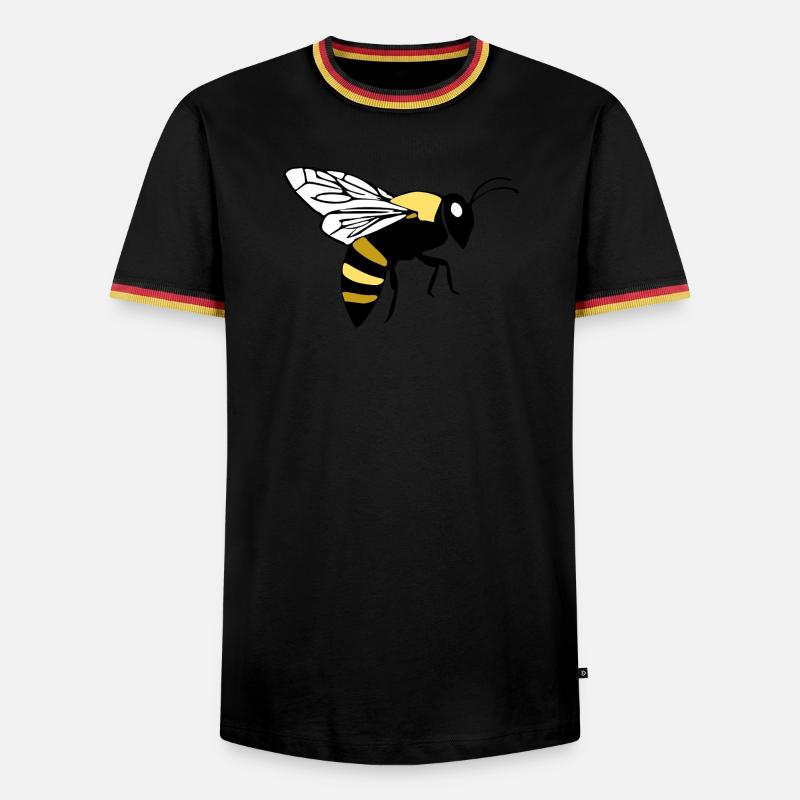 Bee Honey Bee Beekeeper Gift - Men's Ringer Shirt - black/tricolour