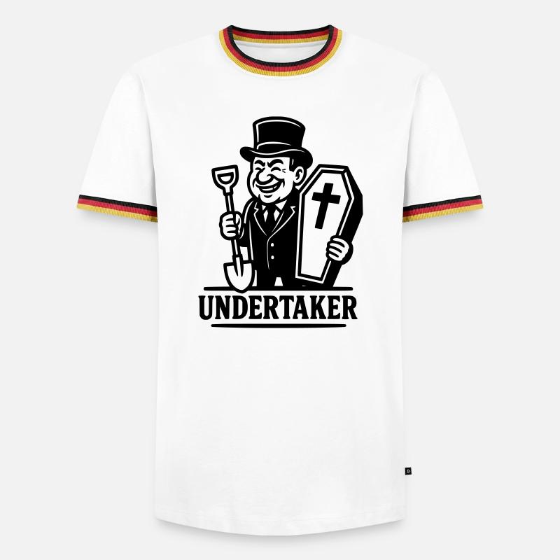 Undertaker Undertaker - Men's Ringer Shirt - white/tricolour