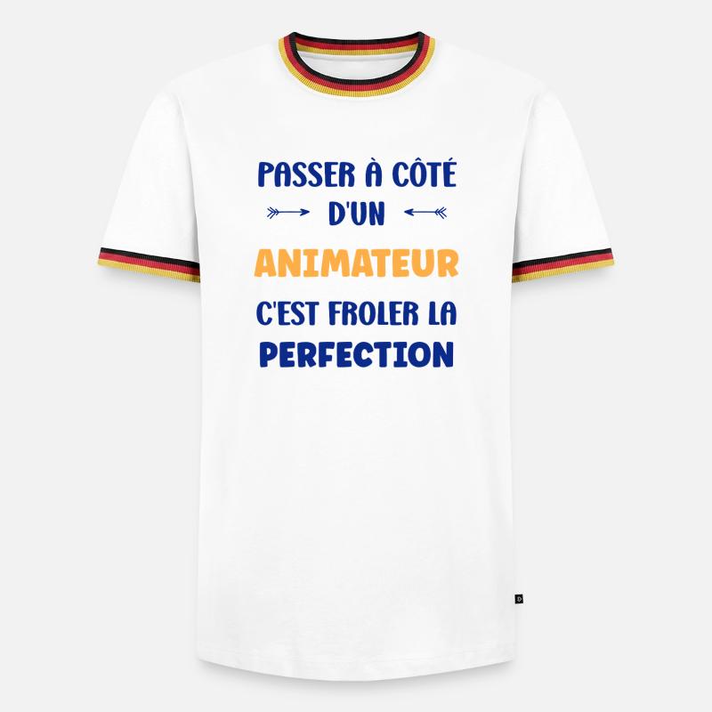 Missing a Facilitator - Men's Ringer Shirt - white/tricolour