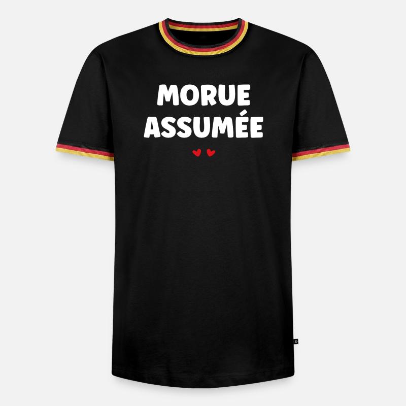 Cod nahm an - Männer Kontrast-T-Shirt - Schwarz/Dreifarbig
