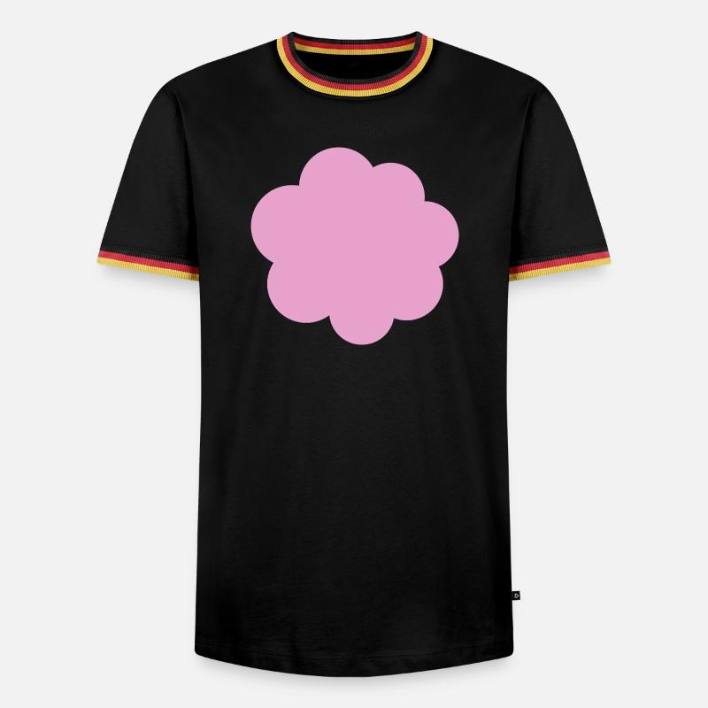 Bunny rabbit tail - Men's Ringer Shirt - black/tricolour
