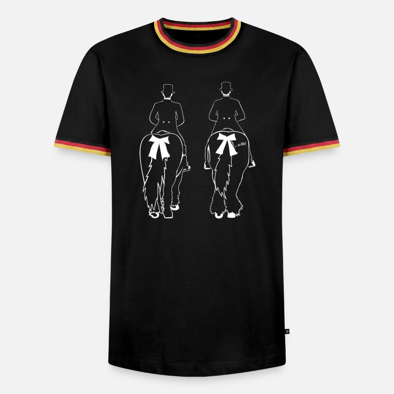 KŘIŽERJEJ ... a čěs! - Men's Ringer Shirt - black/tricolour